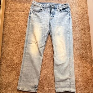 American Eagle Outfitters Light Wash Men's Straight Jeans